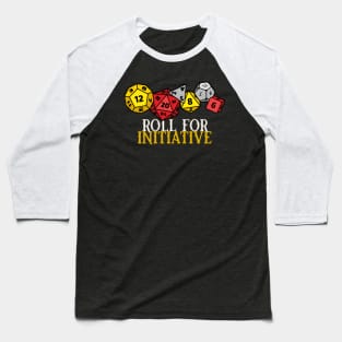 Roll for Initiative Baseball T-Shirt